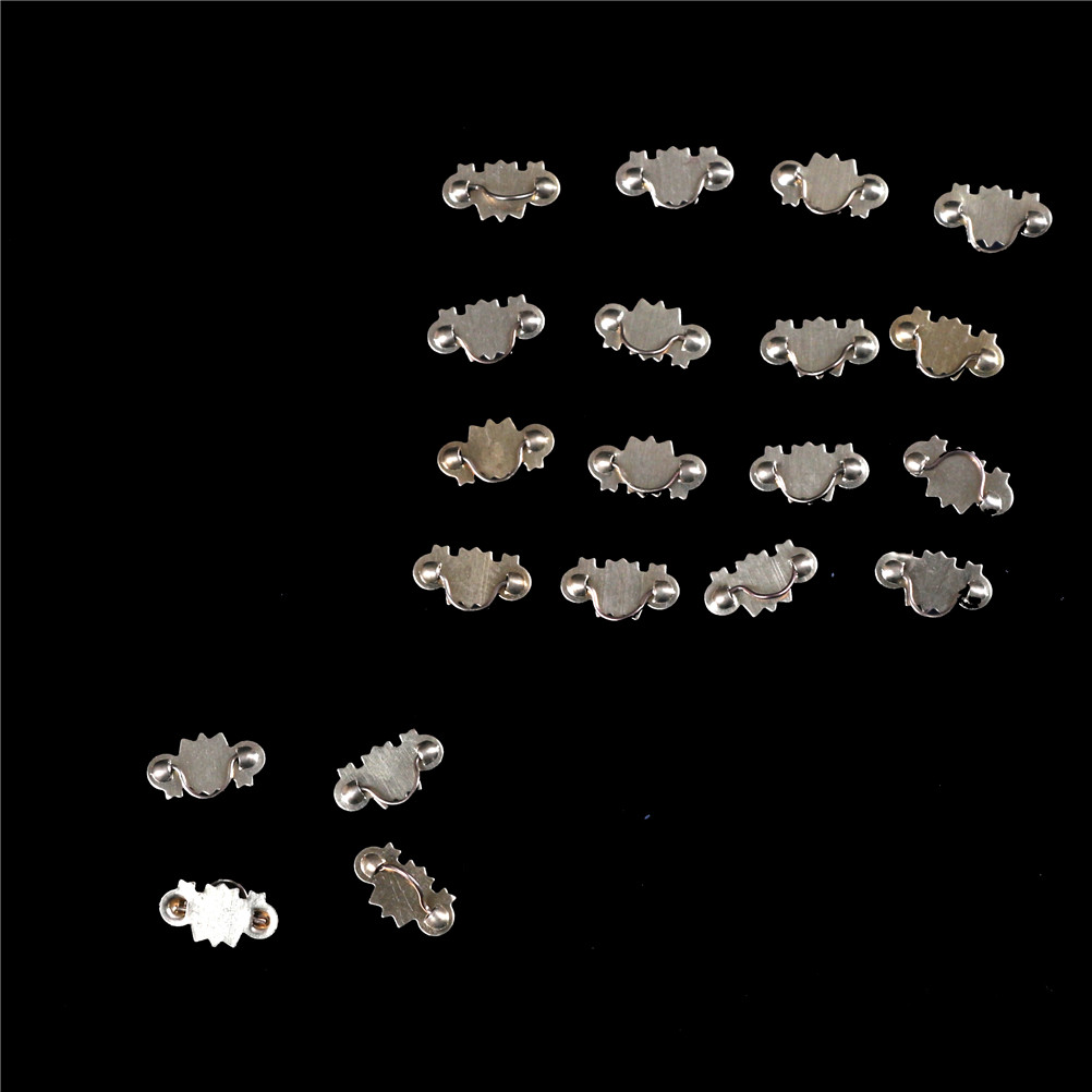Drawer Pull Gold - 20pcs Dollhouse Miniature 1:12 Scale Gold