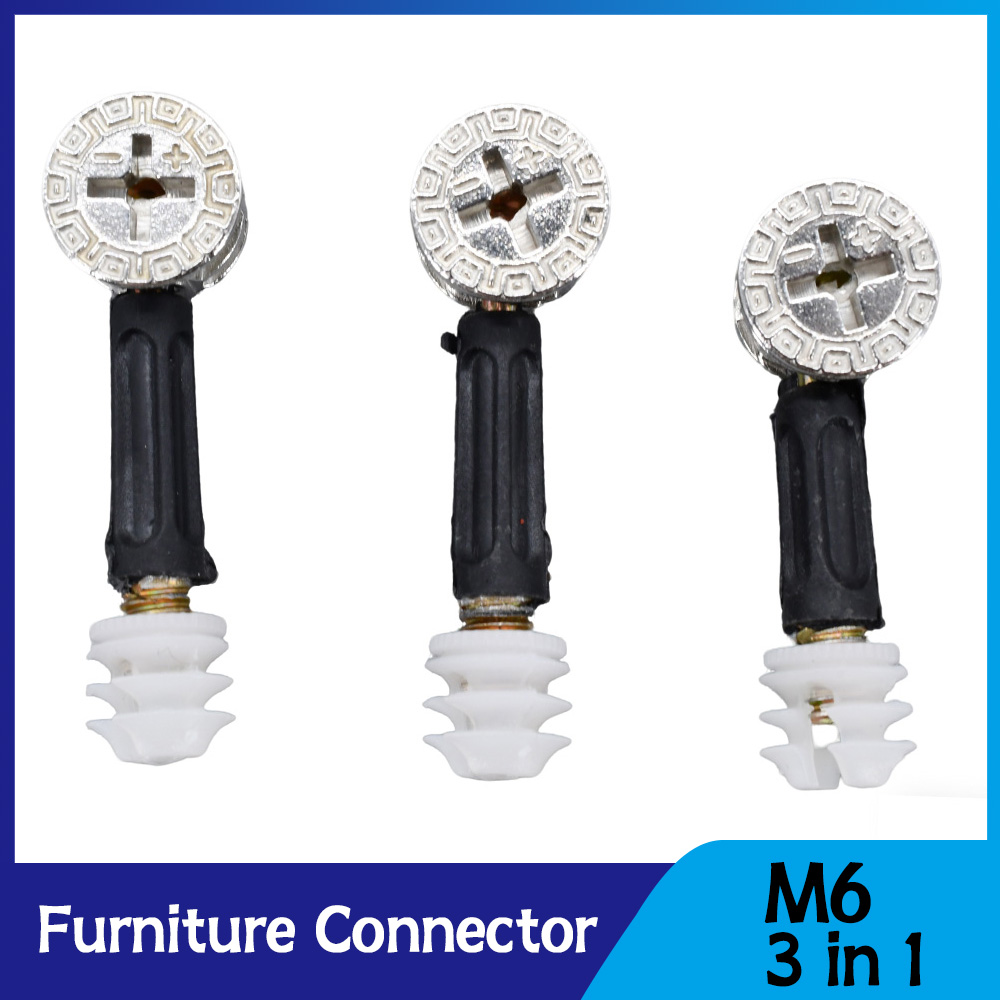 Furniture Hardware Bolts - Furniture Hardware 3 in 1 Cam