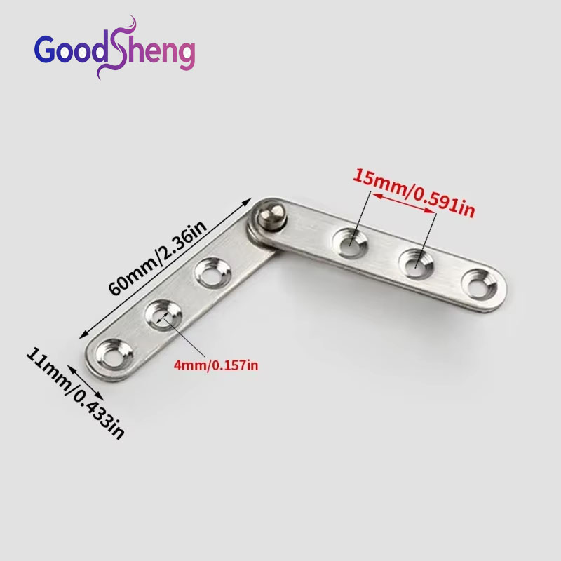 GOODSHENG 4/8/10 Pcs Rotating  - Used Furniture Hardware ulasan dan harga