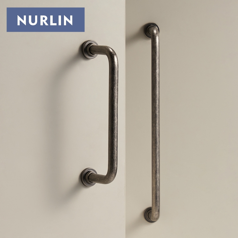 Nurlin Solid Brass Antique Sil - Drawer Pull Gold ulasan dan harga