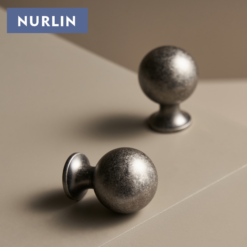 Nurlin Solid Brass Antique Sil - Drawer Pull Gold ulasan dan harga