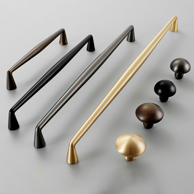 Multi Size Solid Brass Gold Mo - Drawer Pull Gold ulasan dan harga
