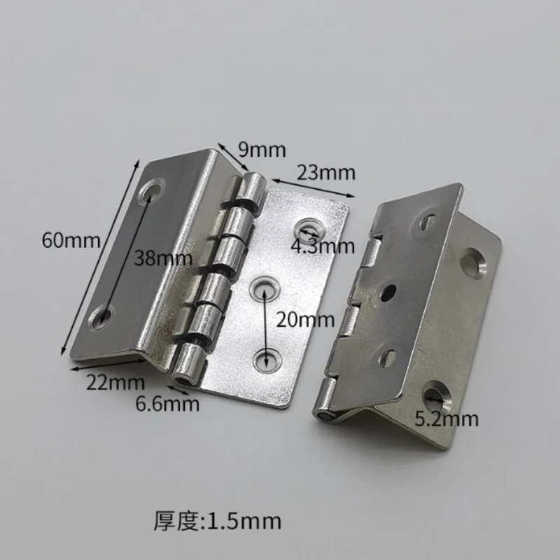 4pcs Metal Silver Cabinet Hing - Furniture Hardware Accessories ulasan dan harga