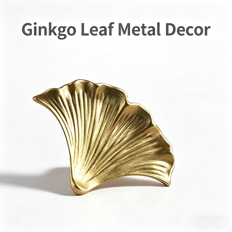 Nordic Luxury Creative Ginkgo  - Drawer Pull Gold ulasan dan harga