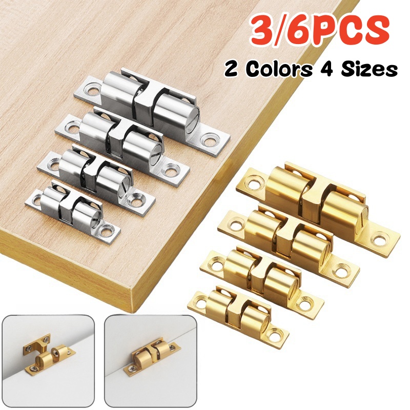 3/6pcs Cabinet Closet Door Bal - Furniture Hardware Bolts ulasan dan harga