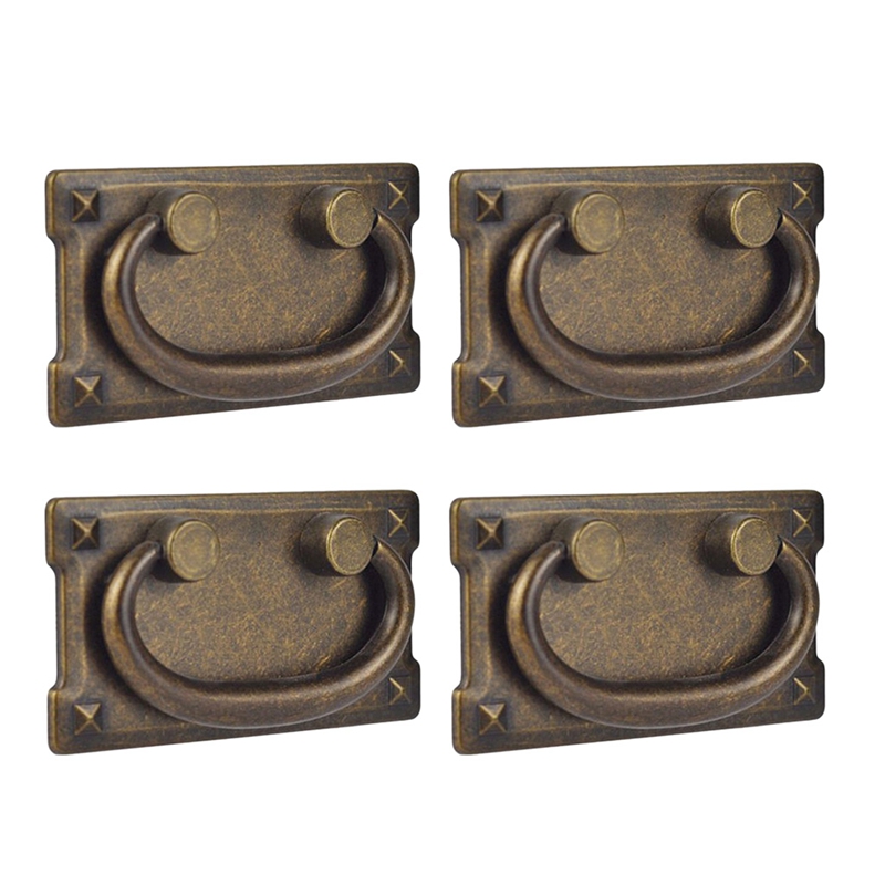 4Pcs Vintage Antique Bronze Dr - Furniture Hardware Manufacturer ulasan dan harga