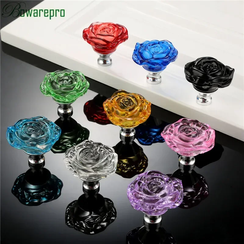 bowarepro 50MM Crystal Rose Gl - Furniture Hardware Bolts ulasan dan harga