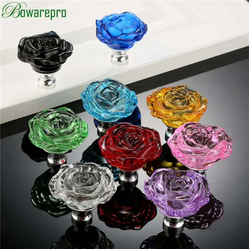 bowarepro 50MM Crystal Rose Gl - Furniture Hardware Bolts ulasan dan harga