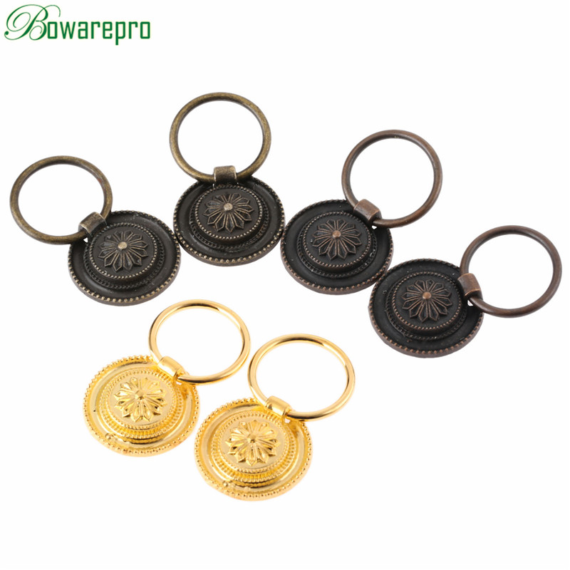2Pcs 30mm Diameter Cabinet Dra - Drawer Pull Gold ulasan dan harga