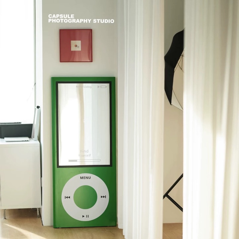 Retro Full-length Mirror Full- - Furniture Hardware Shop ulasan dan harga