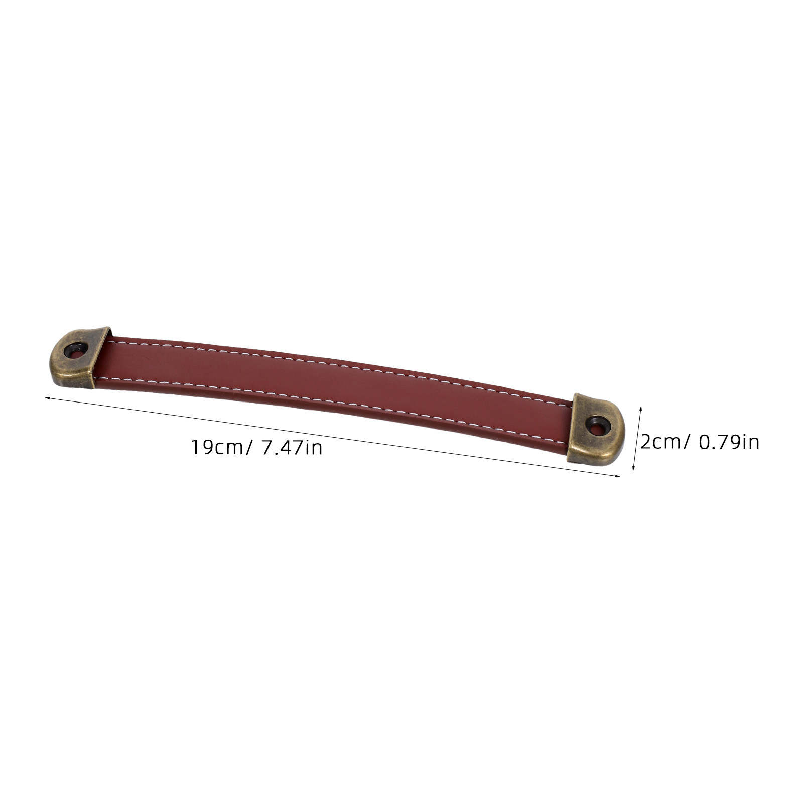 2Pcs Vintage PU Cabinet Handle - Vintage Furniture Hardware Replacement ulasan dan harga