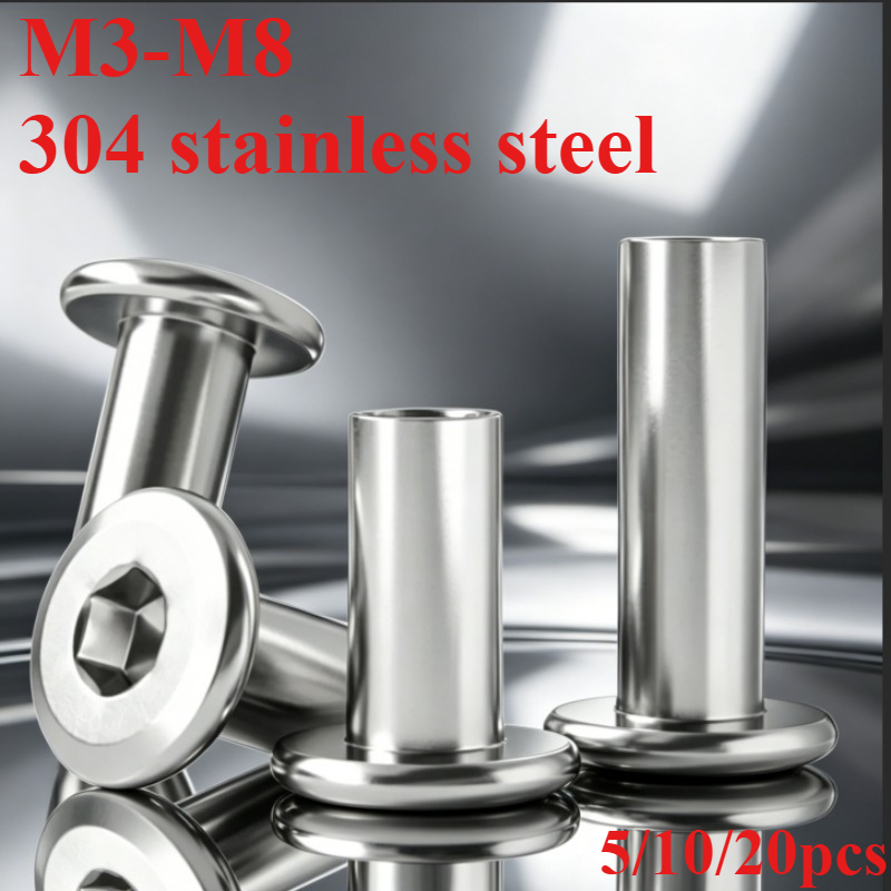 M3 M4 M5 M6 M8 Long Sleeve Nut - Furniture Hardware Barrel Nut ulasan dan harga