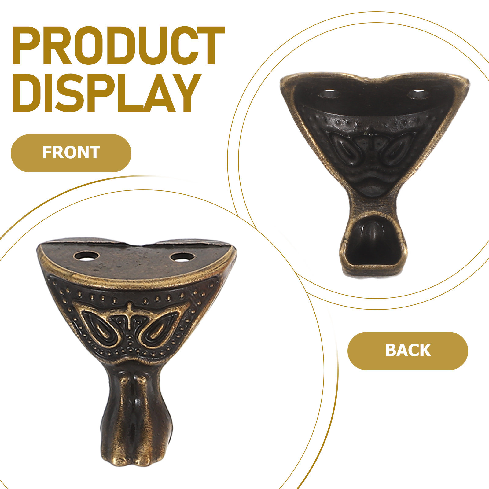 16Pcs Furniture Feet Stable Me - Vintage Furniture Hardware Replacement ulasan dan harga